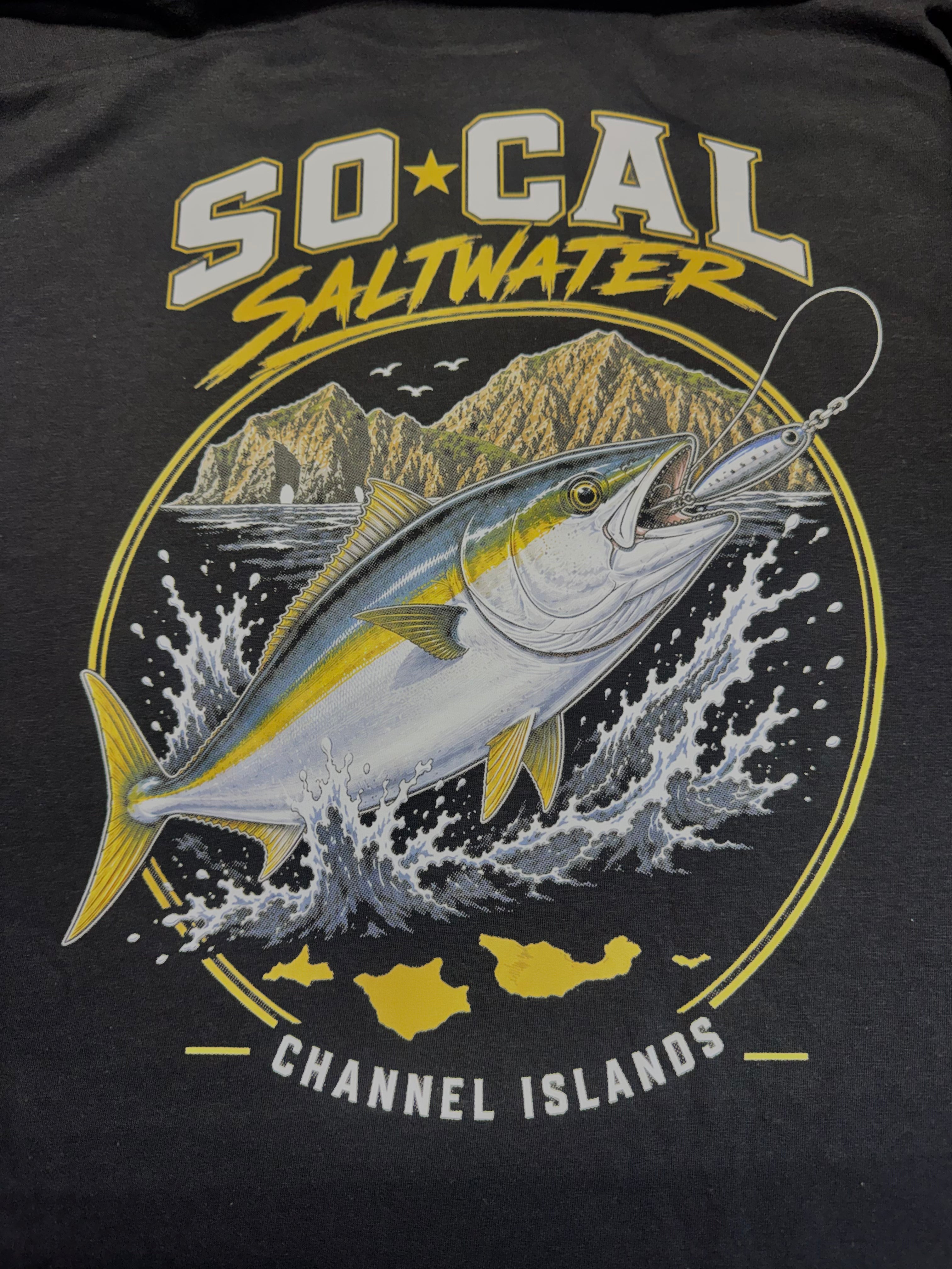 Yellowtail Channel Islands Tee – Black