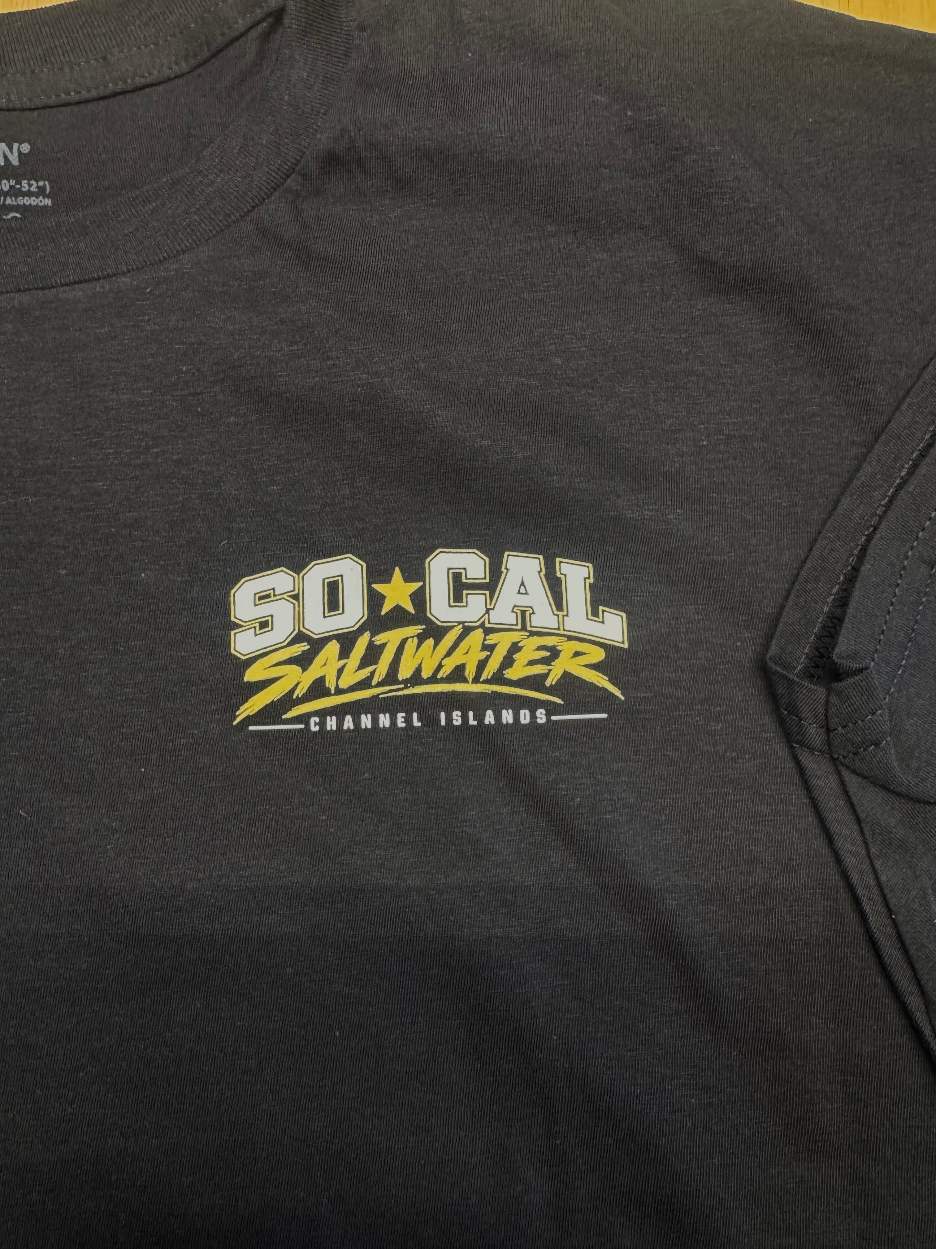 Vermilion Rockfish SoCal Bight Tee – Black
