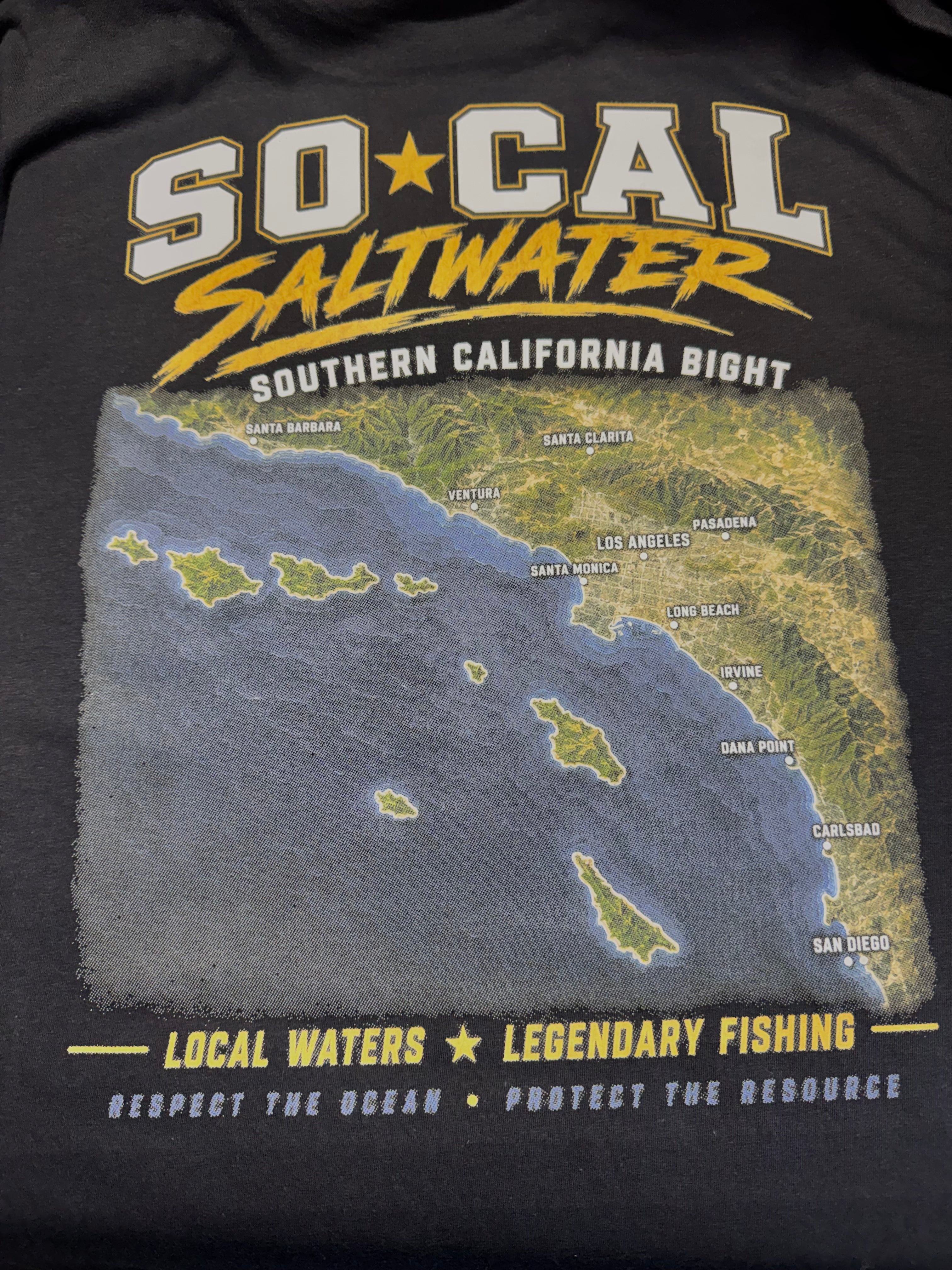 Southern California Bight Tee – Black