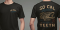 Respect the Teeth Retro Lingcod Tee – Black
