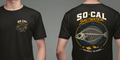 California Halibut Skeleton Tee – Black